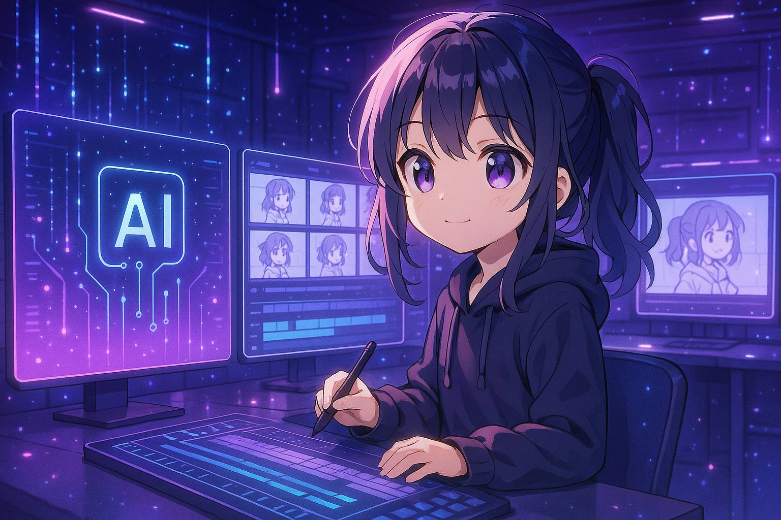 国产主播AI动漫技术