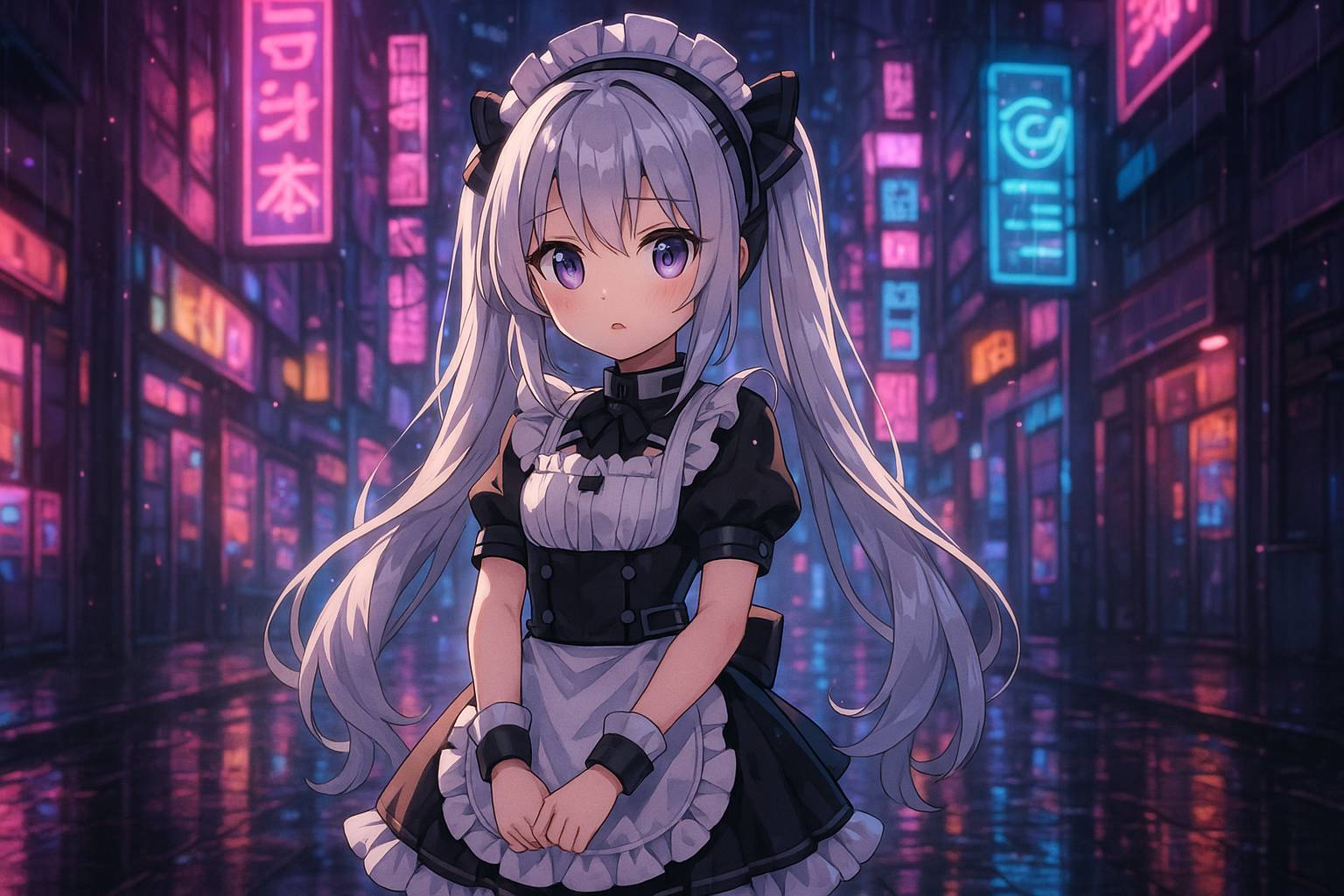 国产主播教程动漫 - 赛博朋克少女